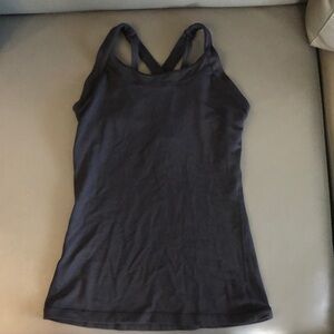Lululemon fitted crisscross back tank top